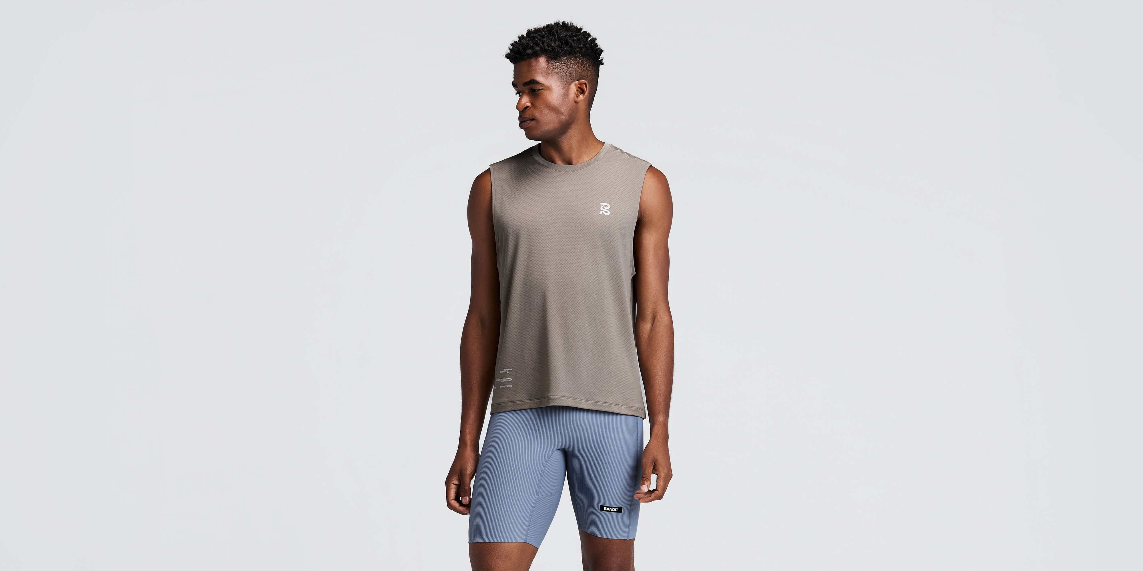 Men's Micromesh™ Run Tank - Concrete Taupe