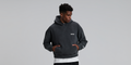 Thumbnail of Unisex Chroma Wash Cropped Hoodie - Introspection Anthracite