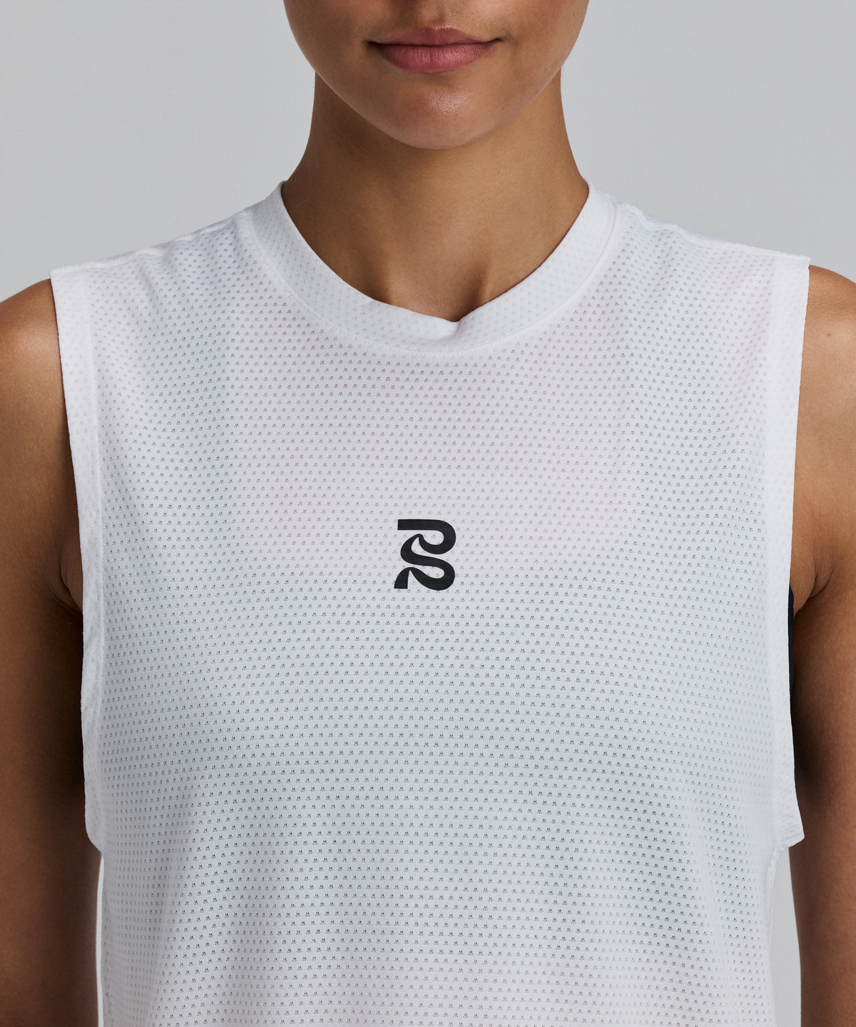 Women's Micromesh™ Run Tank - White