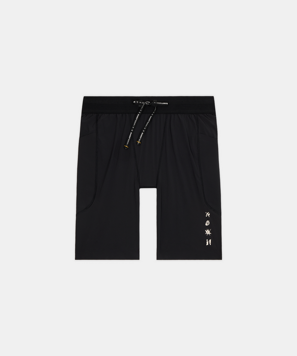 Men's SoLite™ 5 Pocket Half Tights - Black