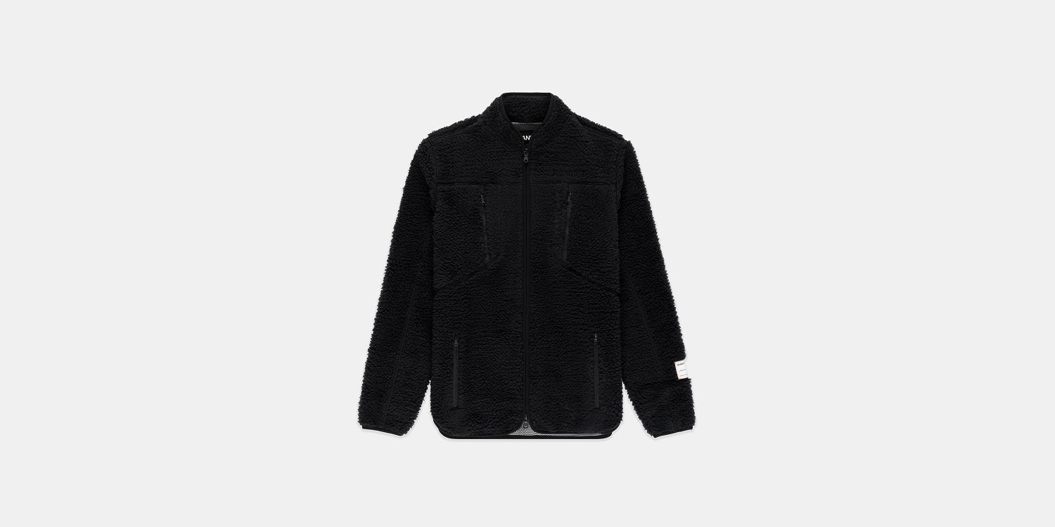 Iceland Fleece Jacket, Unisex - Black