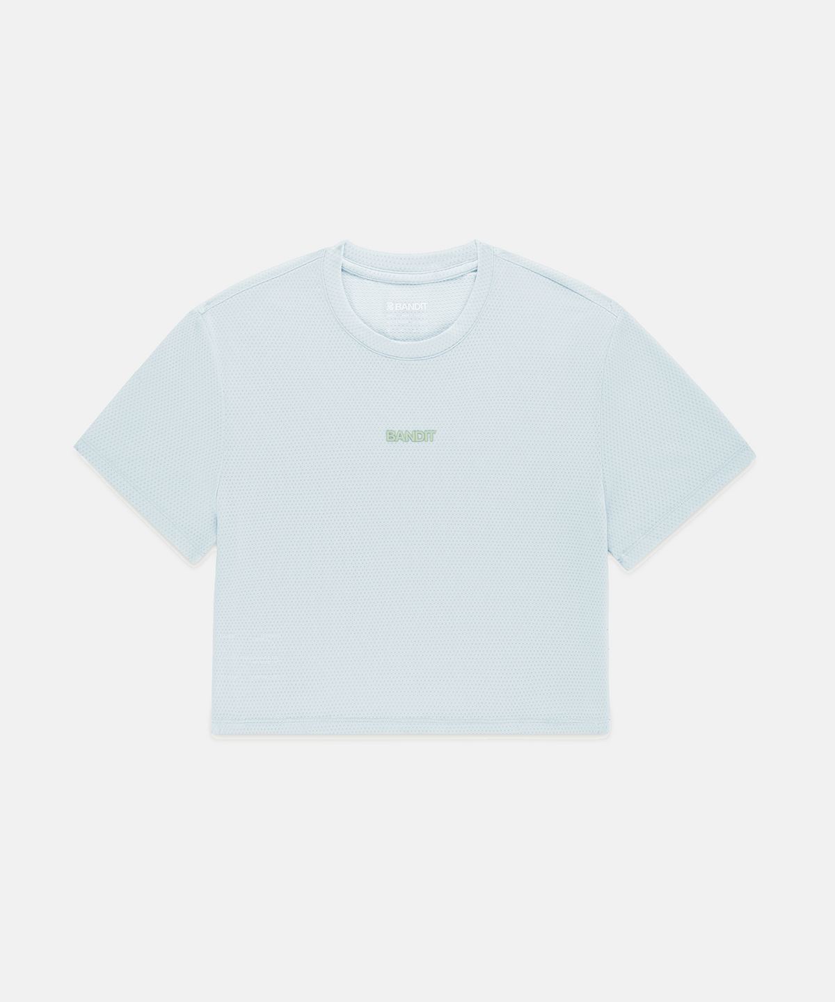 Women's Micromesh™ Cropped Run Tee - Mist