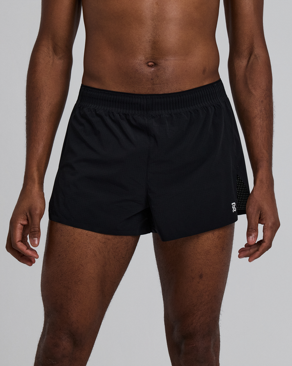 Men's Vento™ Next Gen 3" Split Short - Black