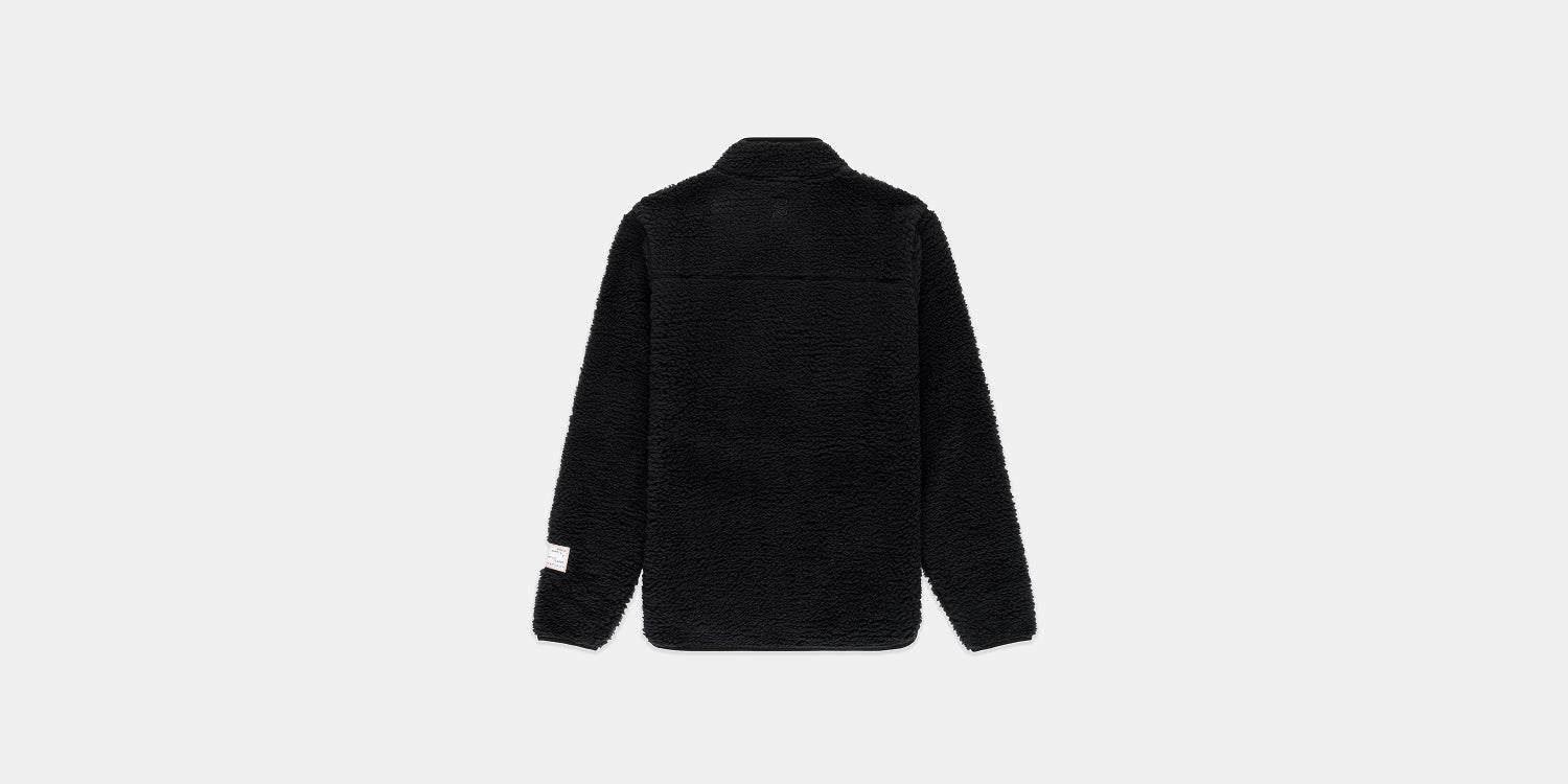 Iceland Fleece Jacket, Unisex - Black