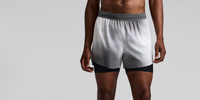 Thumbnail of Men's CoolGrid™ 2-in-1 Run Short - Slate Multi