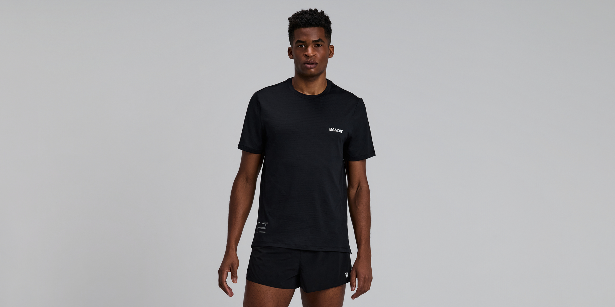 Men's Micromesh™ Run Tee - Black