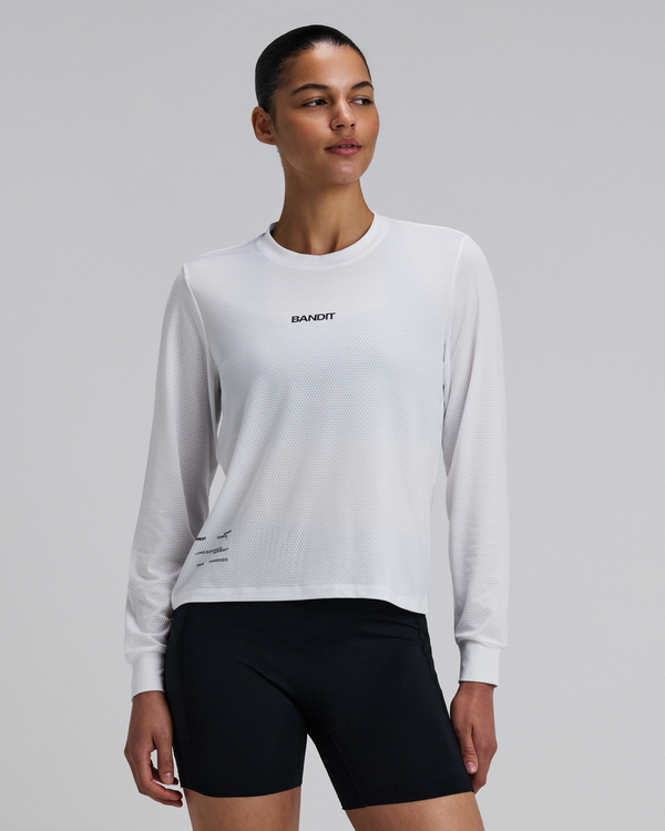 Women's Micromesh™ Long Sleeve - White