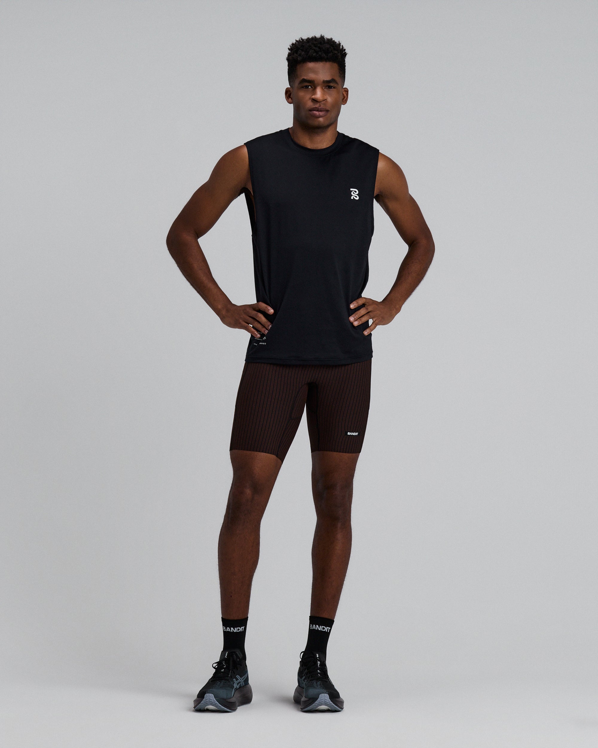Men's Micromesh™ Run Tank - Black