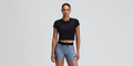 Thumbnail of Women's Vituccia™ Cropped Performance Tee - Black