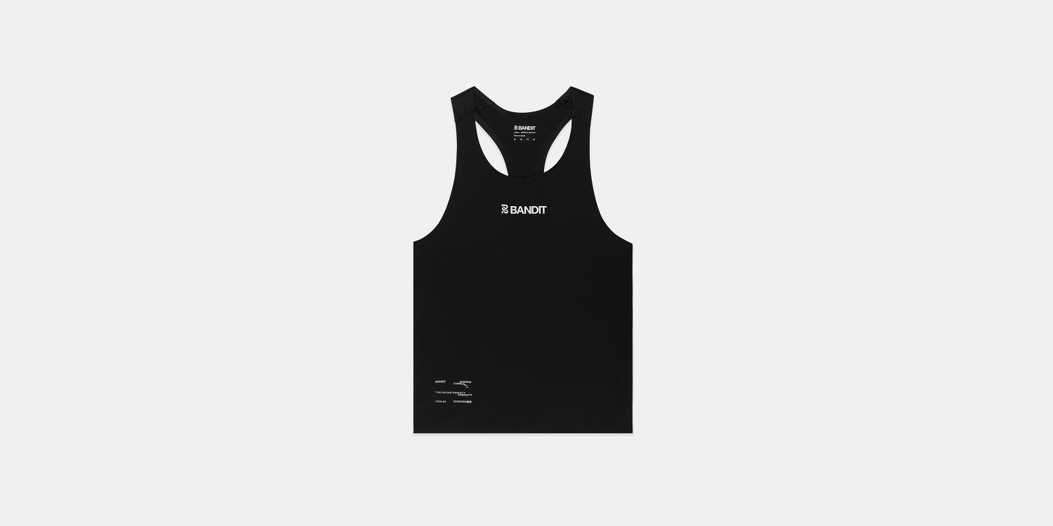 Men's Drift™ Performance Singlet - Black