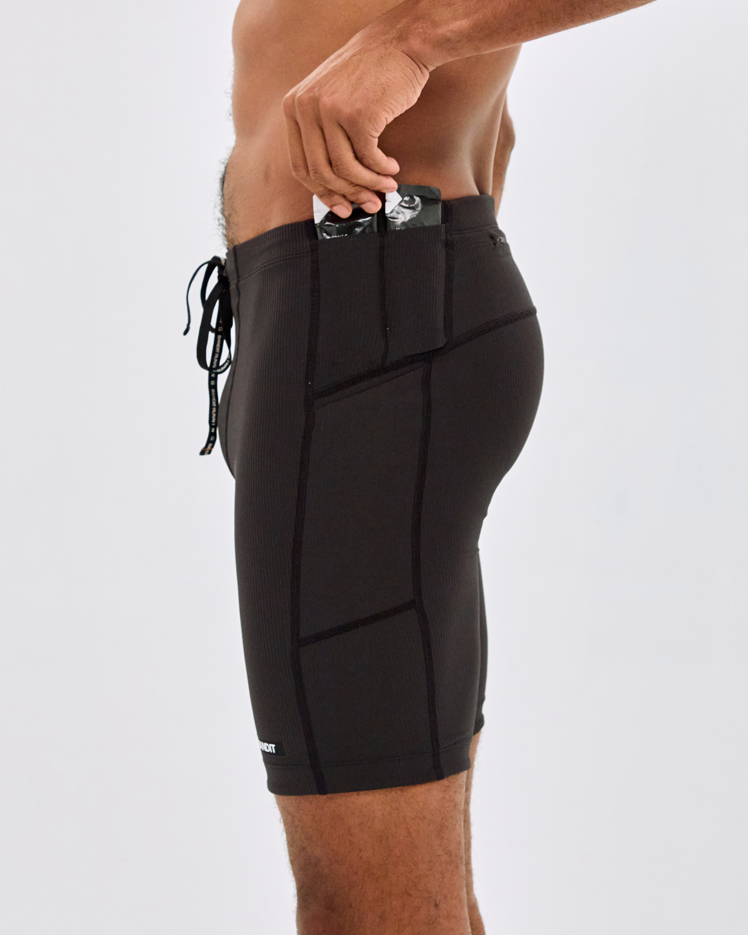 Cadence™ 7 Pocket Half Tights - Black