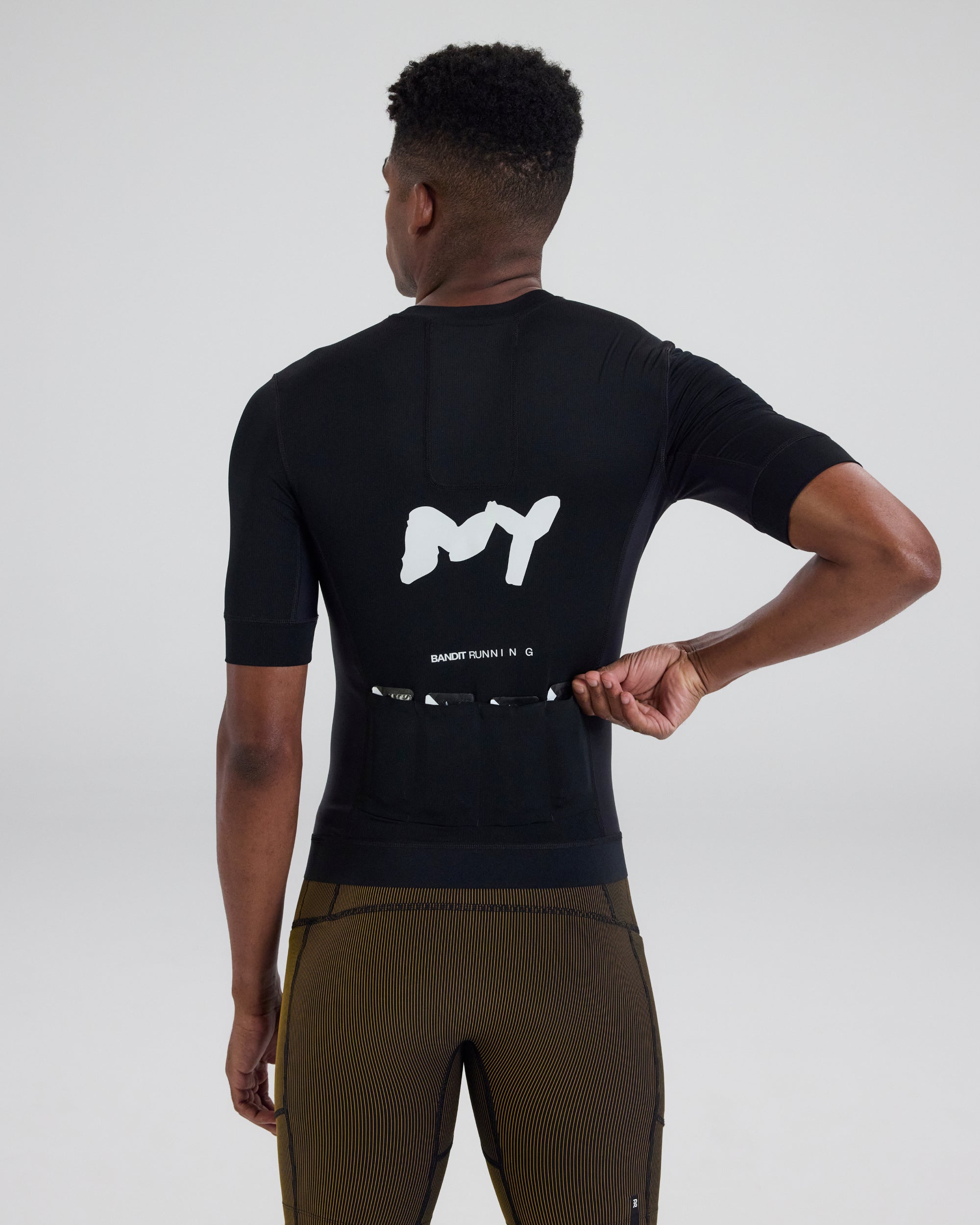 Ares™ Two-Way Zip Performance Tee - Black
