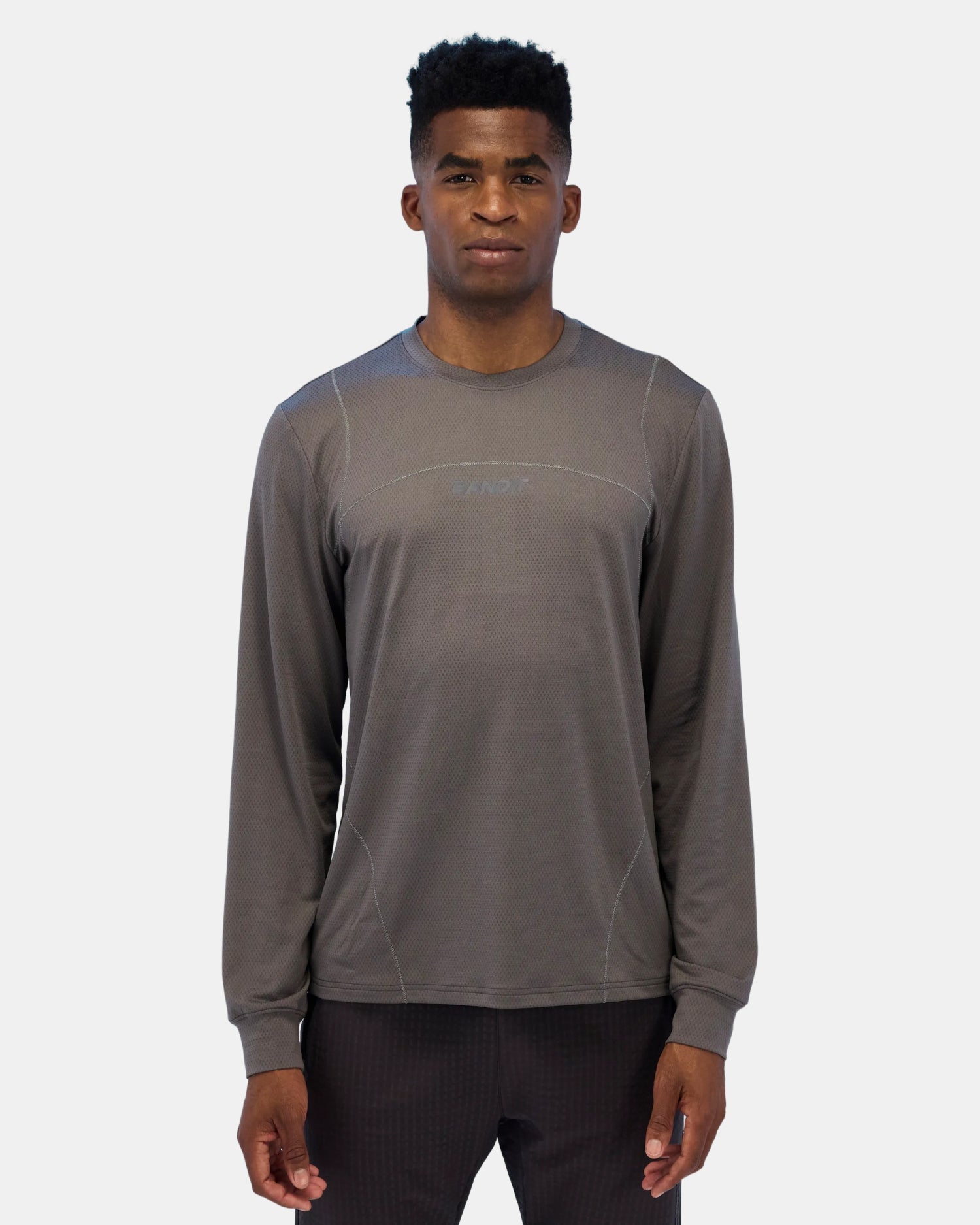 Men's Micromesh™ Reflecto Stitch™ Long Sleeve Tee - Haze