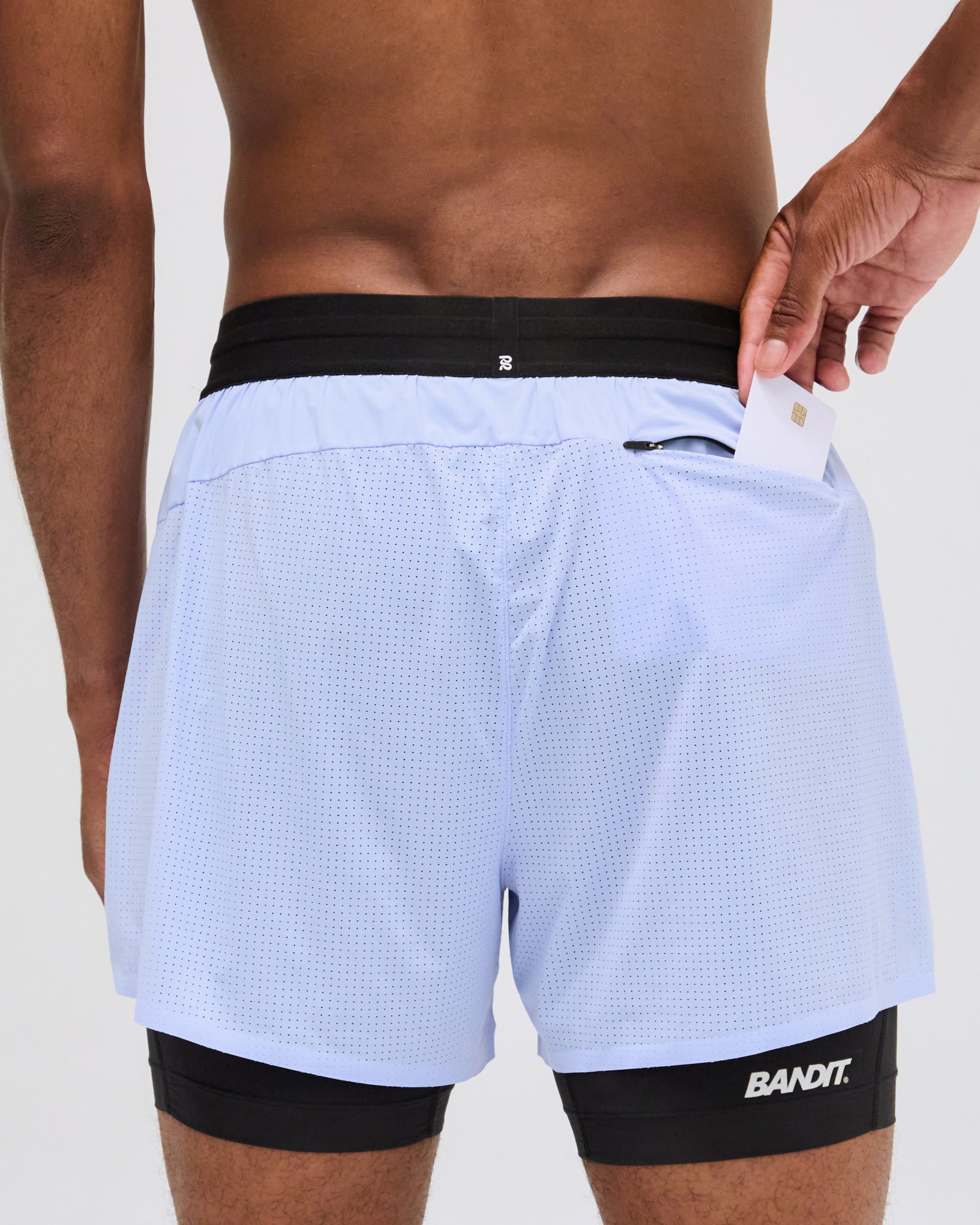 Men's Vento™ 2-In-1 Run Short - Breeze Blue