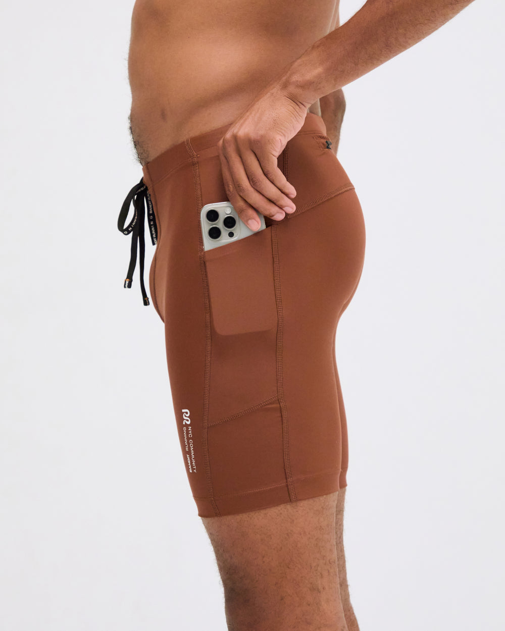 Superbeam™ 7 Pocket Half Tights - Coffee Bean