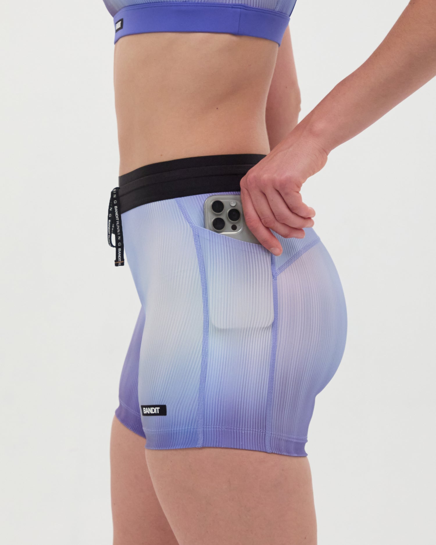 Cadence™ 5" Compression - Deep Peri Blue Gradient