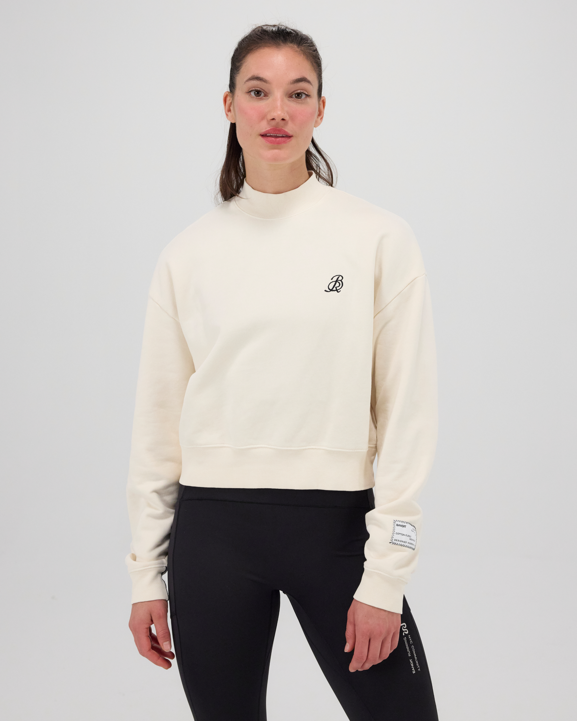 Cropmock™ Pullover - Cream
