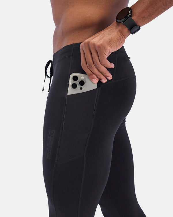 Men's Brushed Stamina™ Tights - Black
