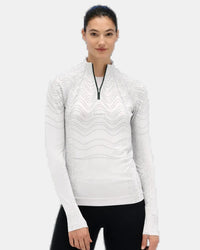 Thumbnail of Women's Aceno Quarter Zip - Ash