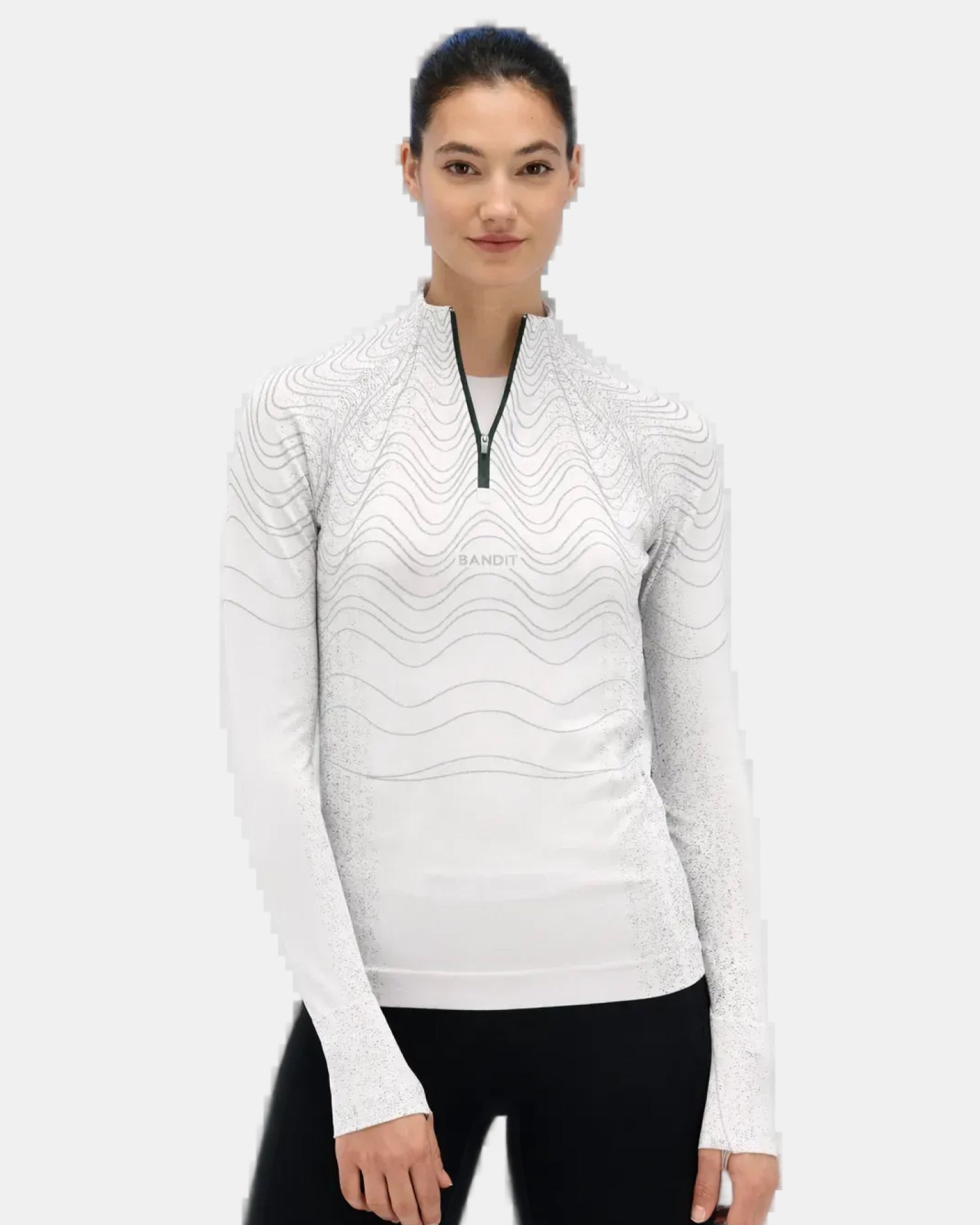 Women's Aceno Quarter Zip - Ash