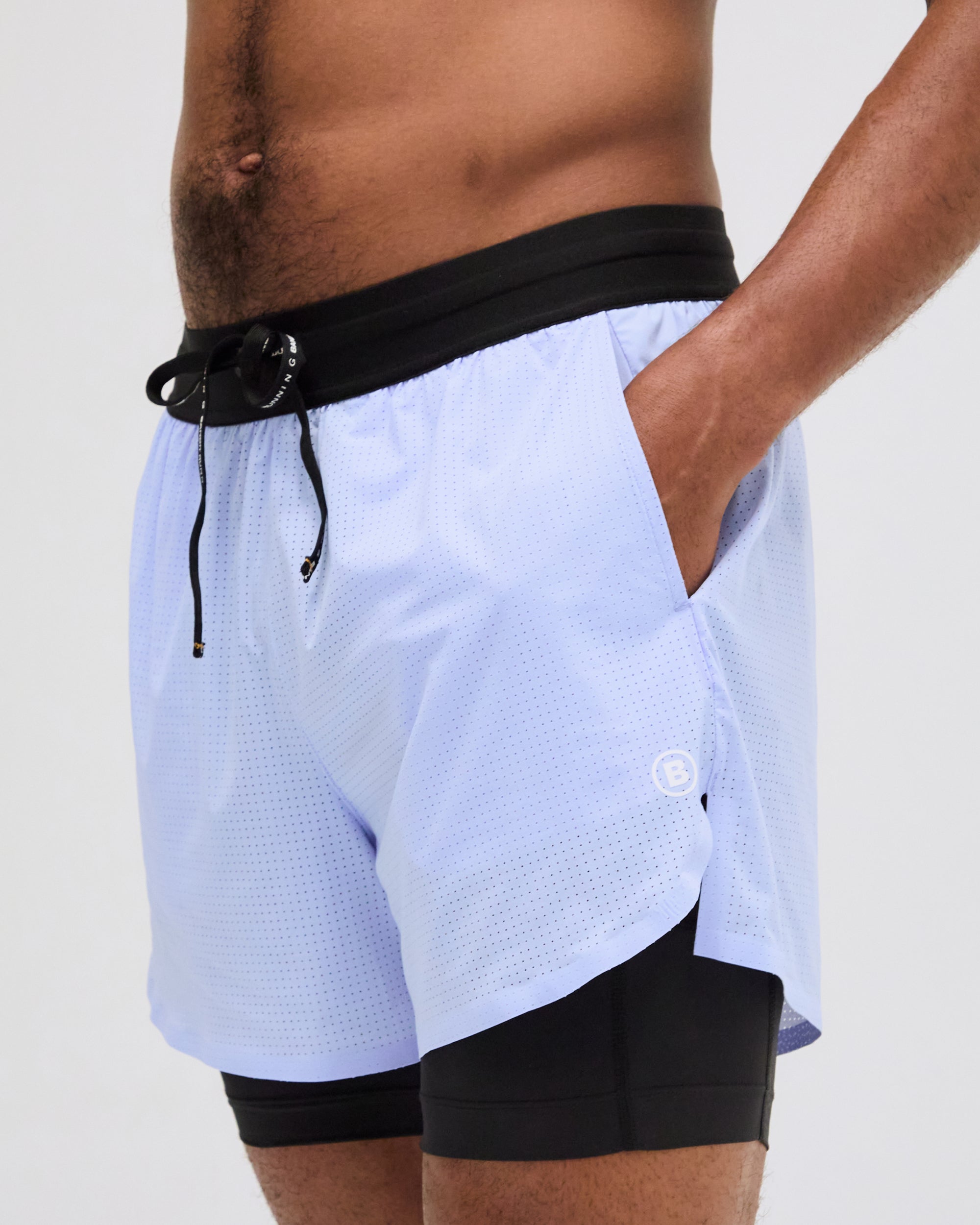 Men's Vento™ 2-In-1 Run Short - Breeze Blue