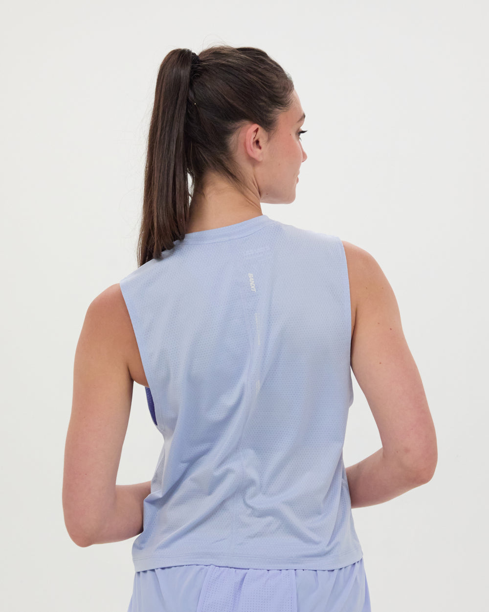Subtle reflective logo detailing on and back.