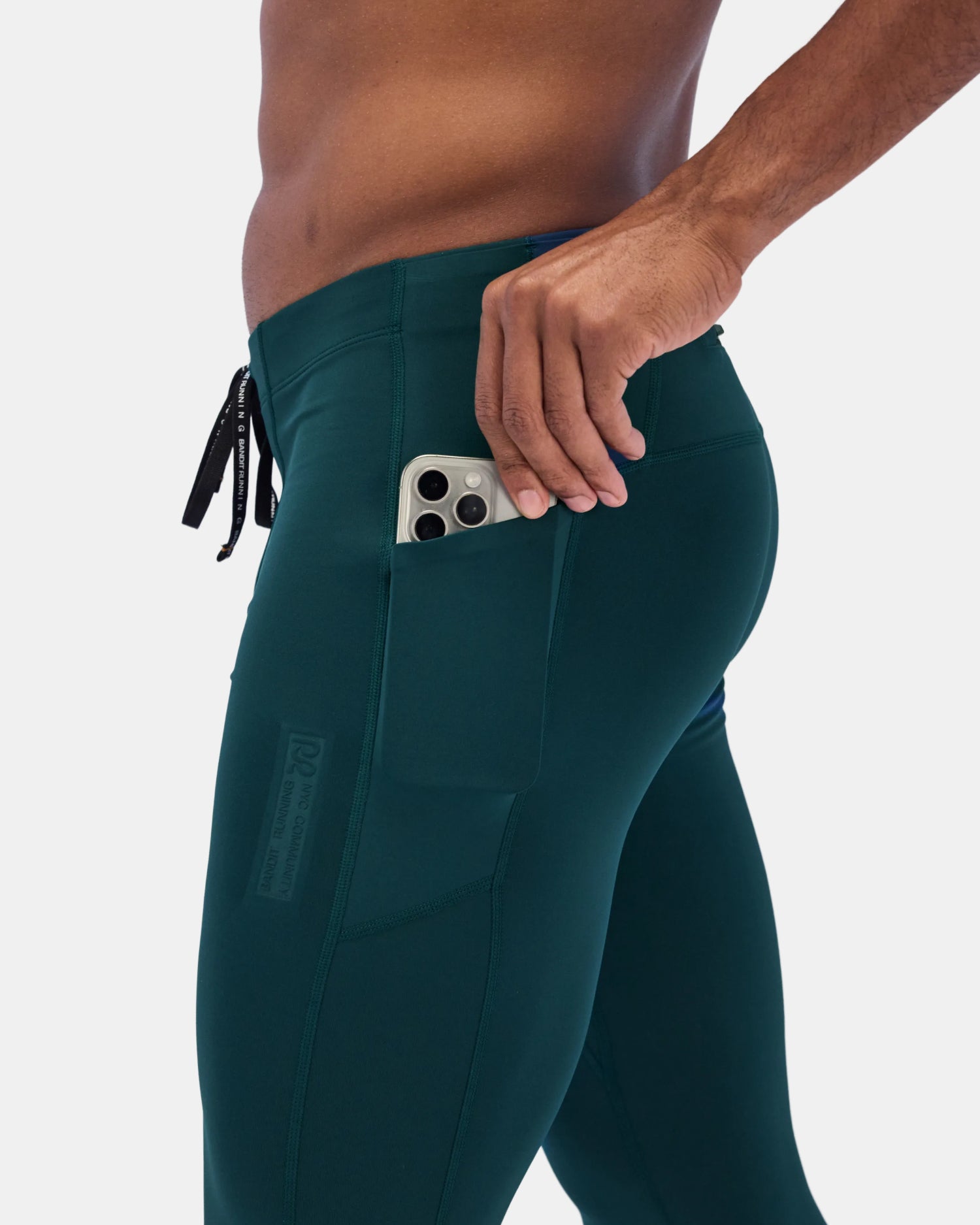 Men's Brushed Stamina™ Cold Weather Tights - Storm