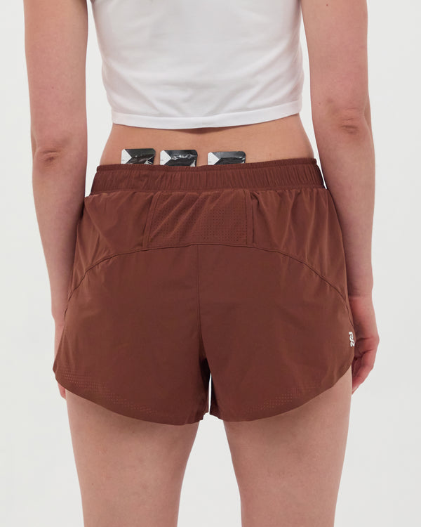 Women's Vento™ 4" Wave Short - Coffee Bean