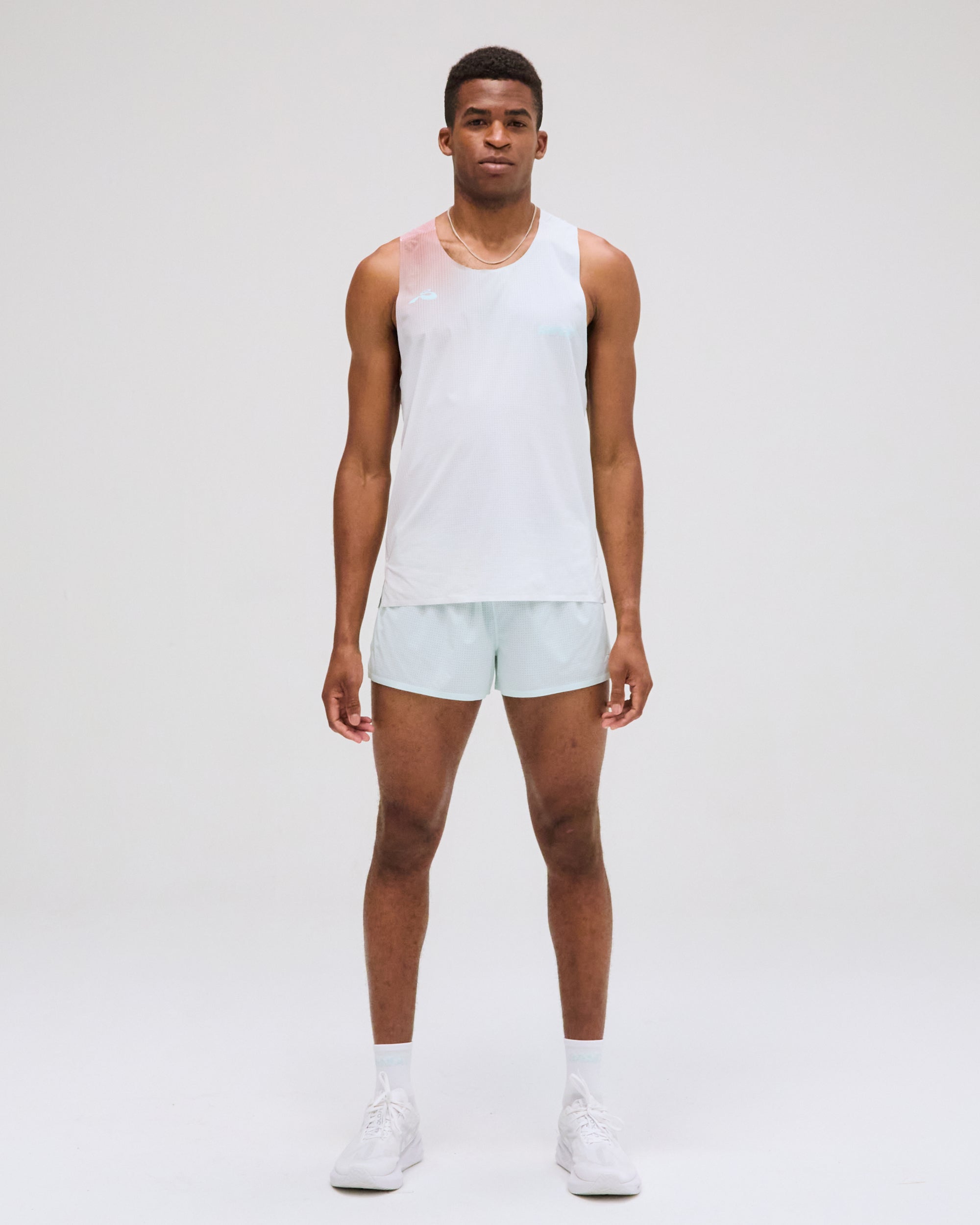 Vento™ Performance Singlet - Minty Blue Gradient
