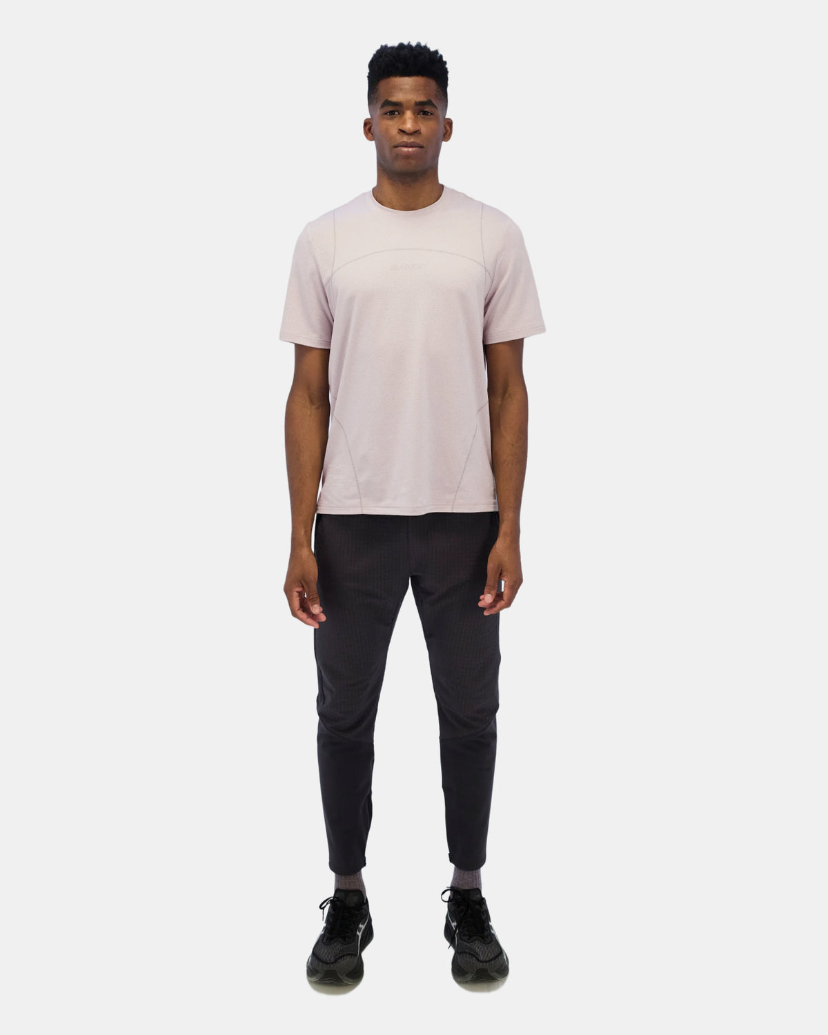 Men's Micromesh™ Reflecto Stitch™ Run Tee - Ash