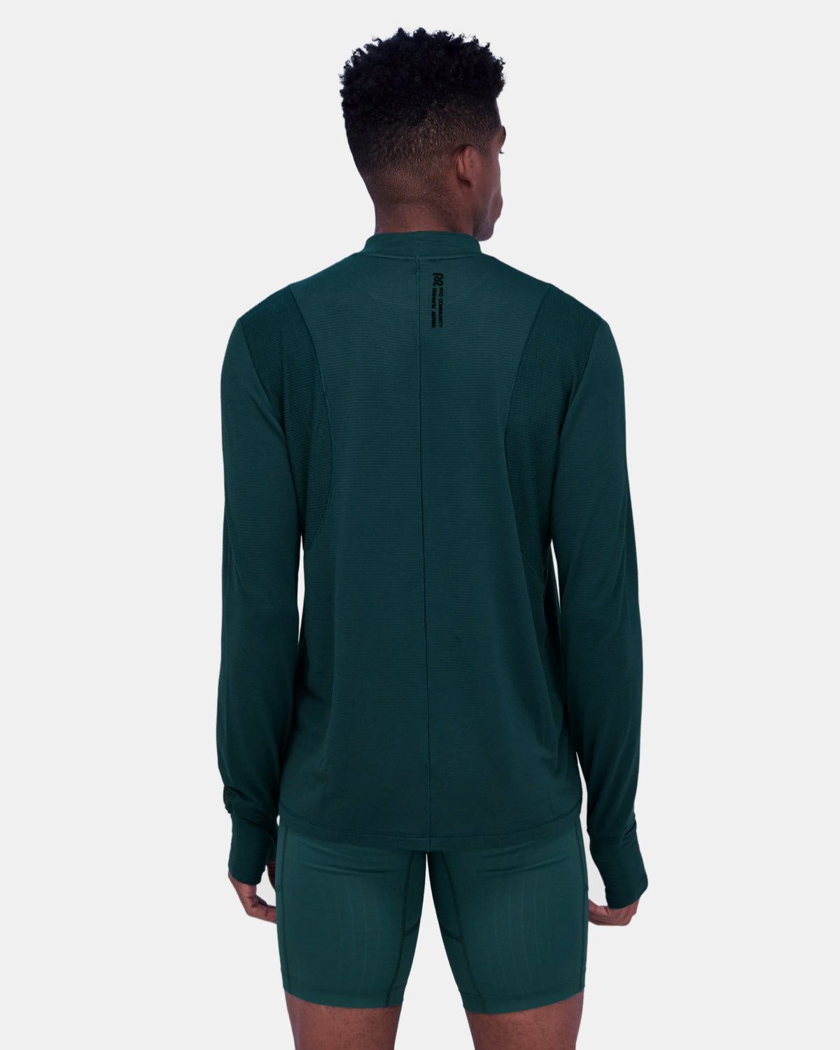 Men's AuraGrid™ Mockneck Long Sleeve - Storm