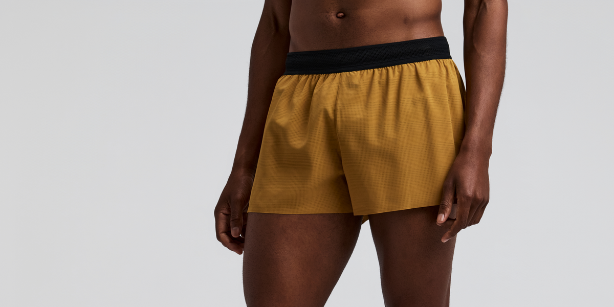 Men's CoolGrid™ 3" Split Short - Copal