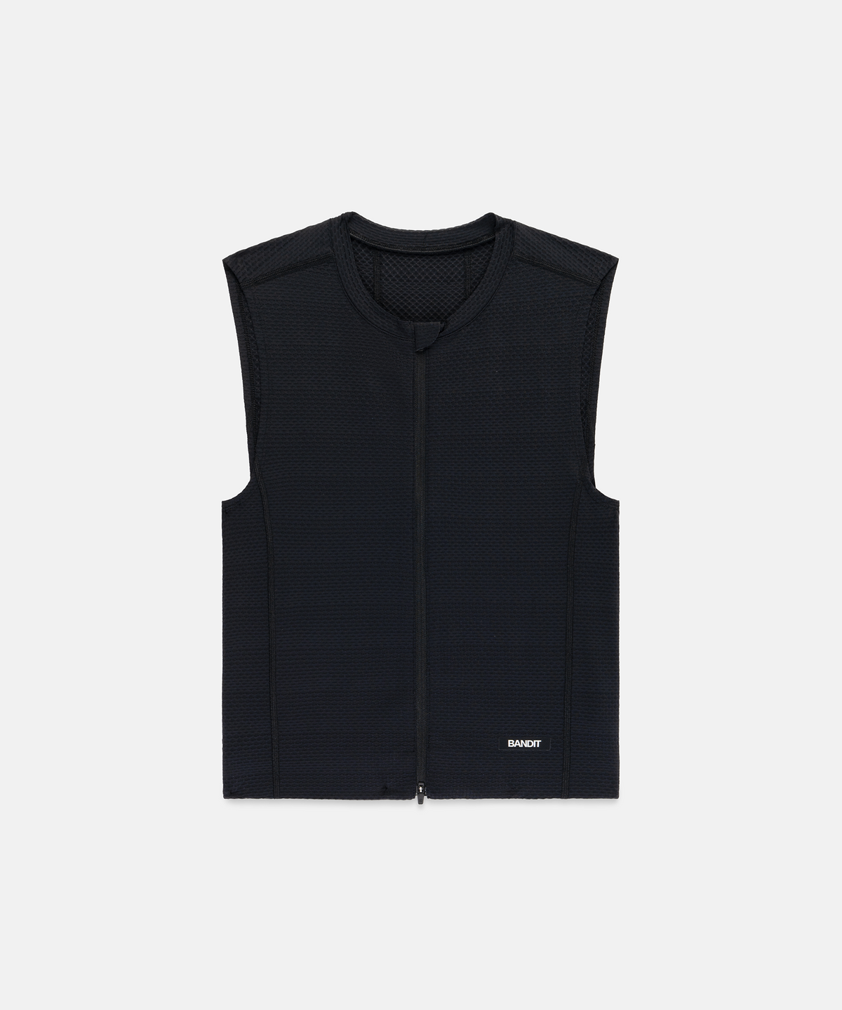 Men's AirKnit™ Distance Sleeveless Zip - Black