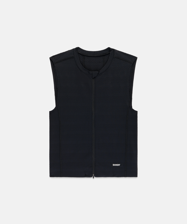 Men's AirKnit™ Distance Sleeveless Zip - Black
