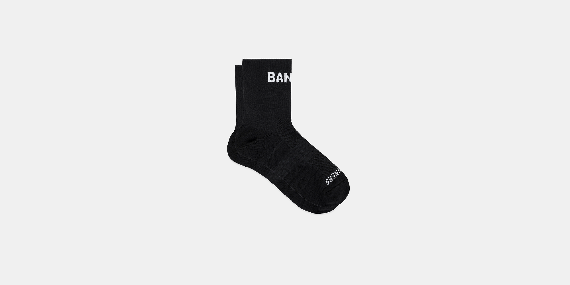 Cushion Run Socks w/ CoolMax™ - Black OG - 2 Pack