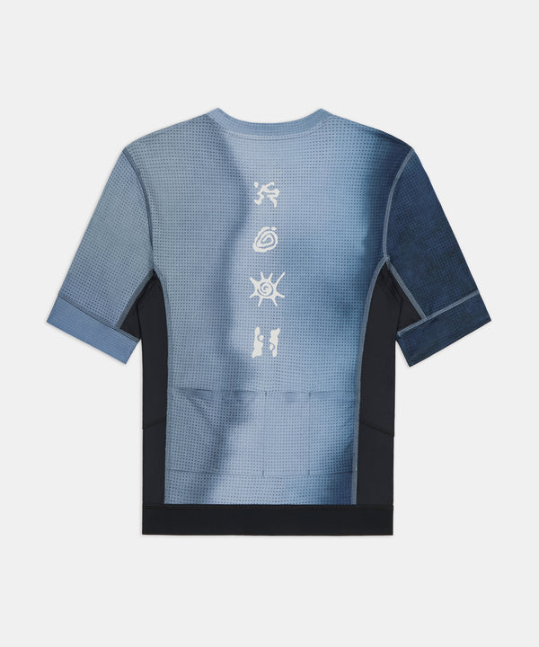 Men's GeoMesh™ Race Top - Tranquil Blue