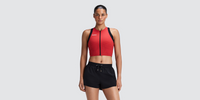 Thumbnail of Women's Adapto™ 2-Way Zip Race Crop - Oxide Red