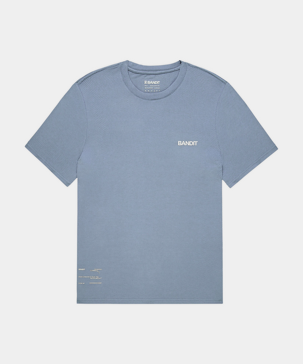 Men's Micromesh™ Run Tee - Steel Horizon