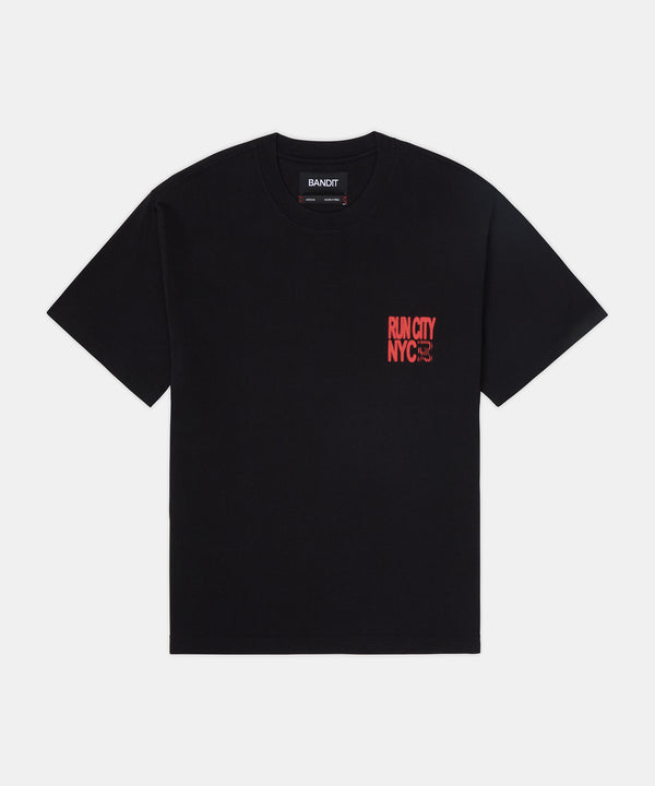 NYCM '25 Cotton Tee, Unisex - Black