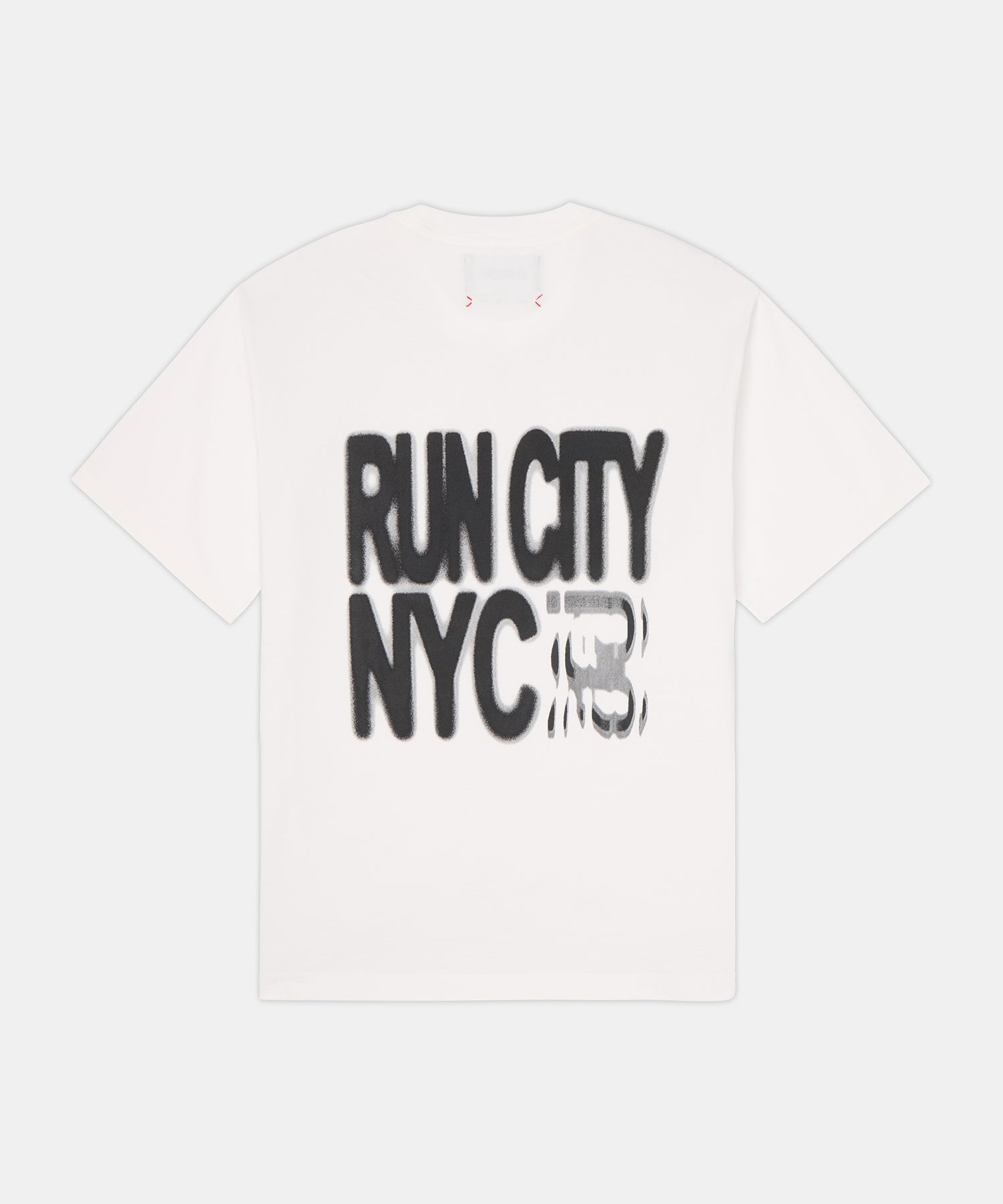 NYCM '25 "Run City" Cotton Tee, Unisex - White