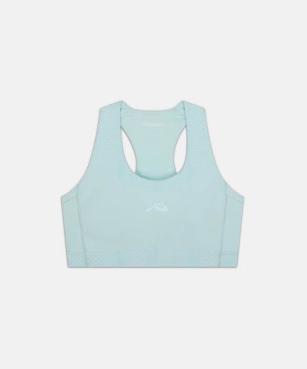 Stamina™ Scoop Neck Run Bra - Minty Blue