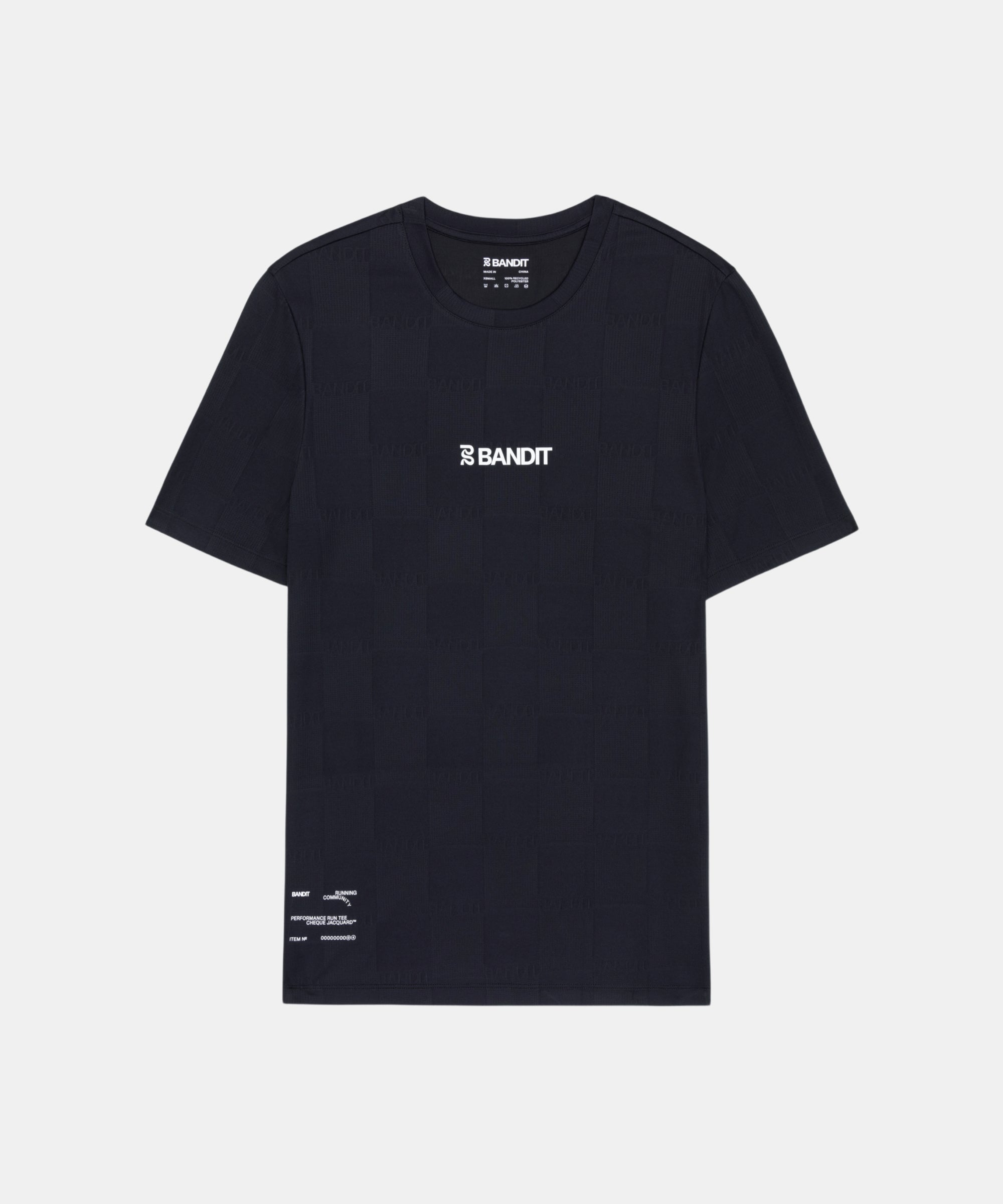 Bandit Cheque Jacquard Short Sleeve Tee