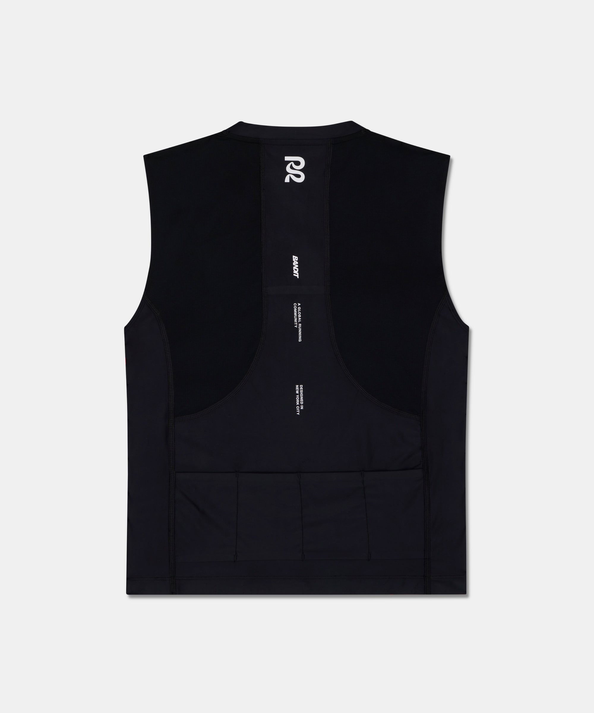 Ares™ Distance Sleeveless Quarter Zip - Black