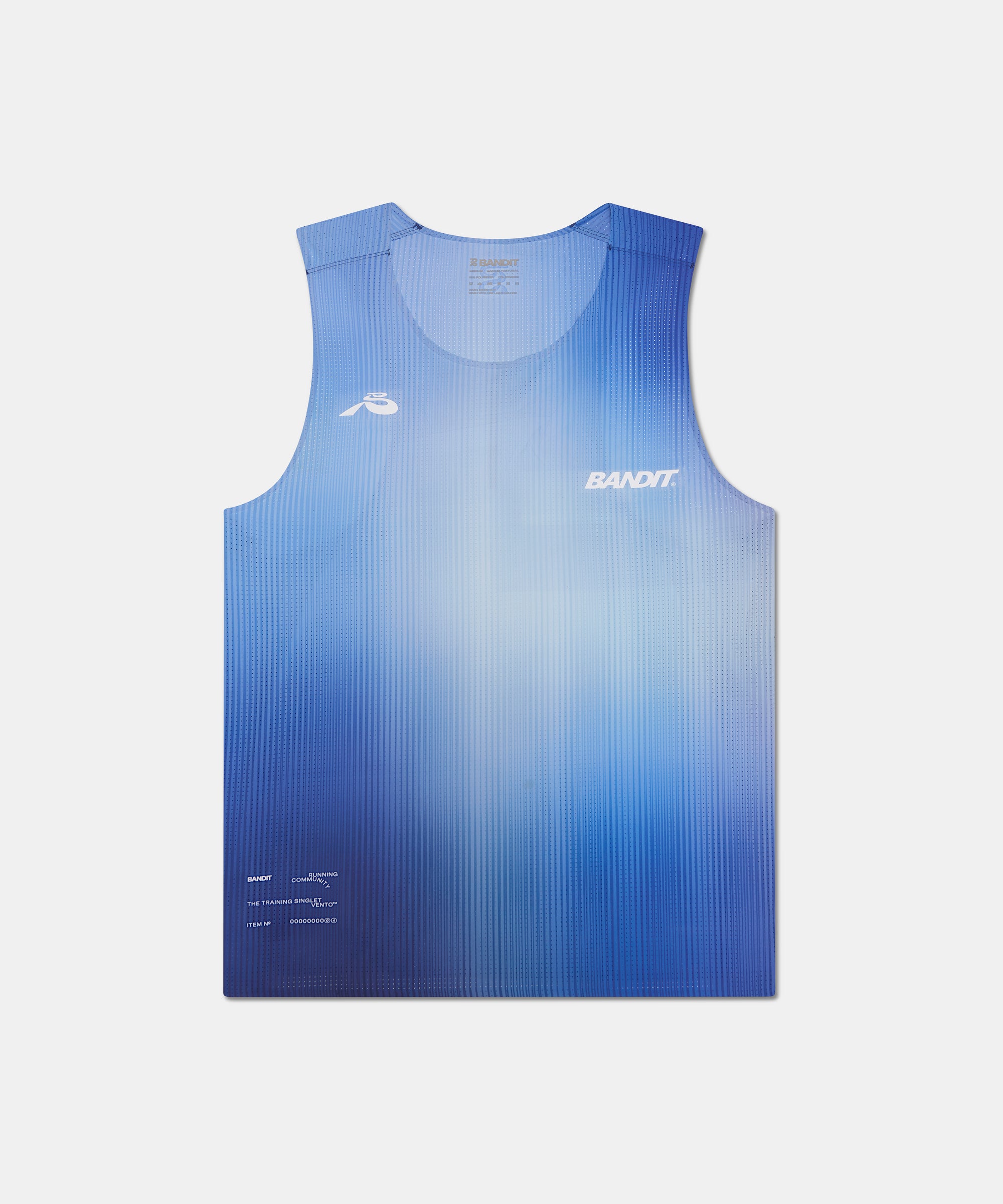 Vento™ Performance Singlet - Deep Peri Blue Gradient