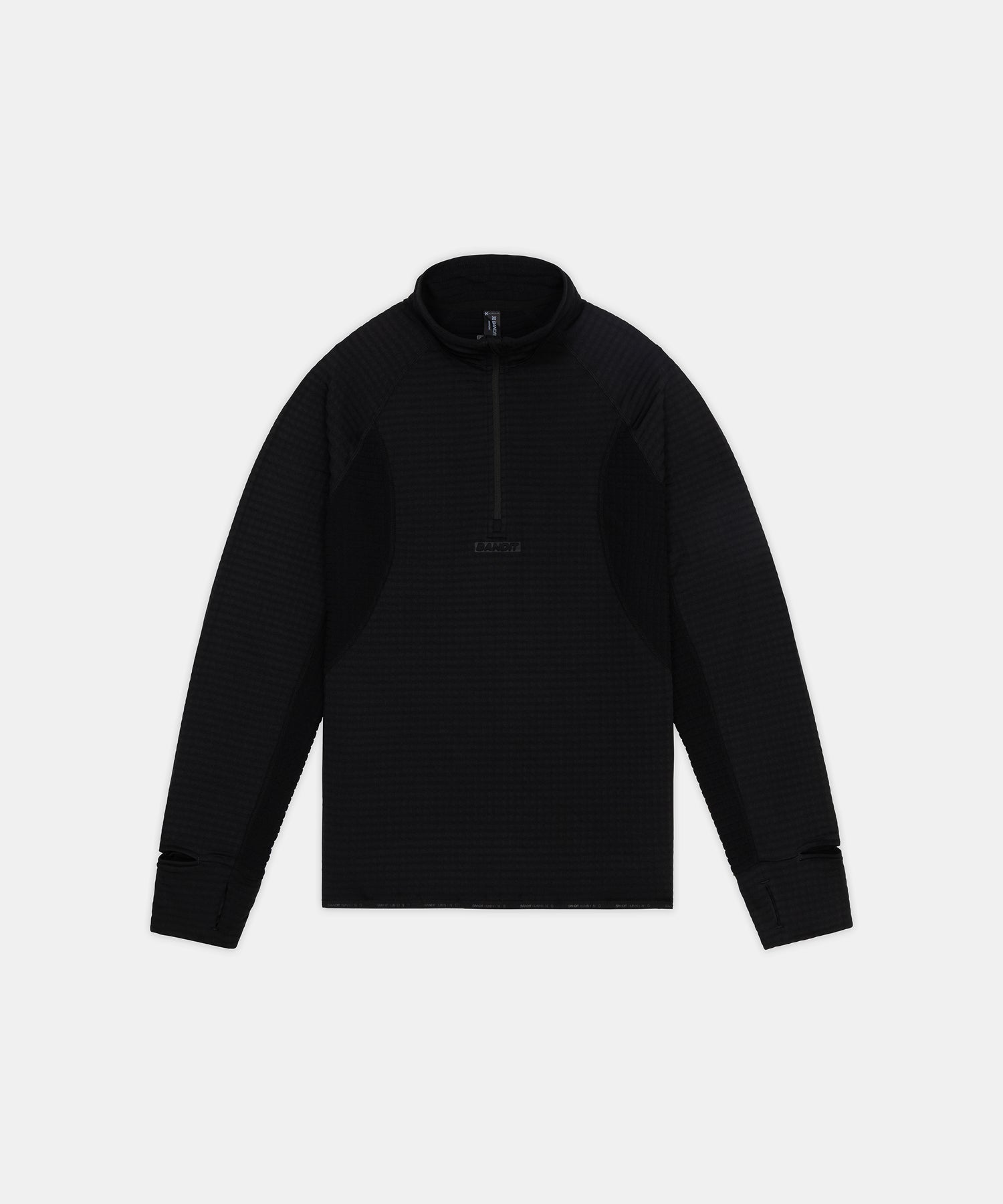 Men's CaldoGrid™ Cold Weather Quarter Zip - Black