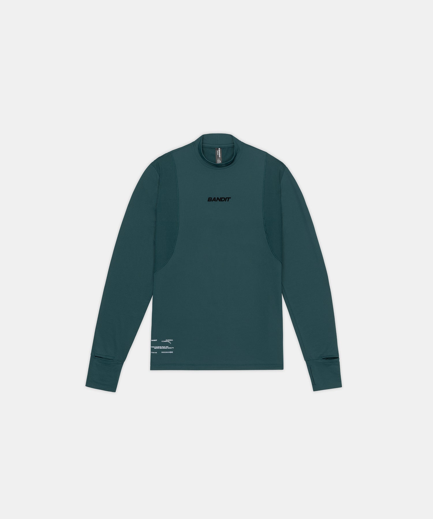 Men's AuraGrid™ Mockneck Long Sleeve - Storm