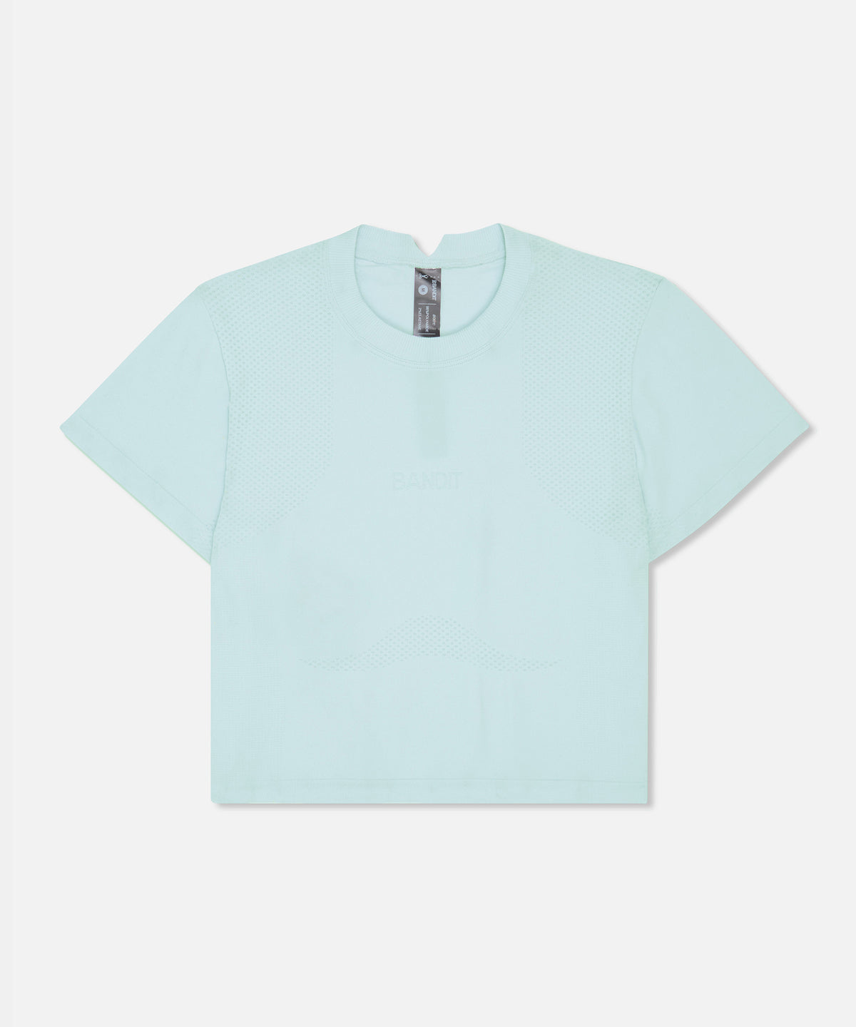 Women's Mercury Seamless™ Crop Tee - Minty Blue