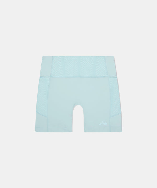Stamina™ High Waist 5" Compression - Minty Blue