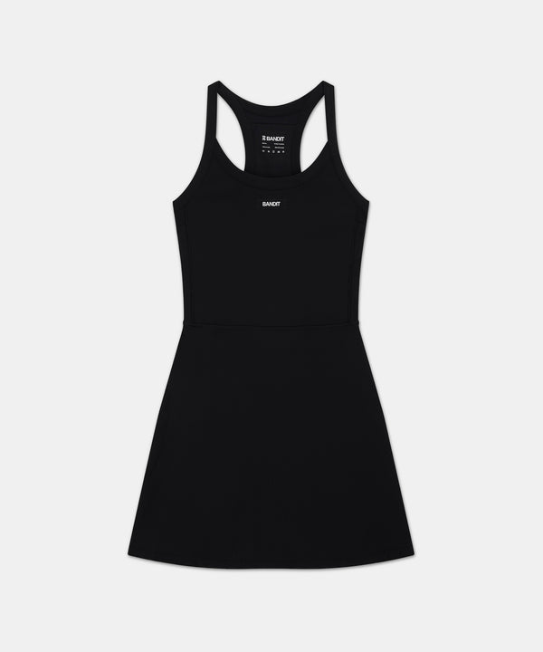 Cadence™ Scoop Neck Run Dress - Black