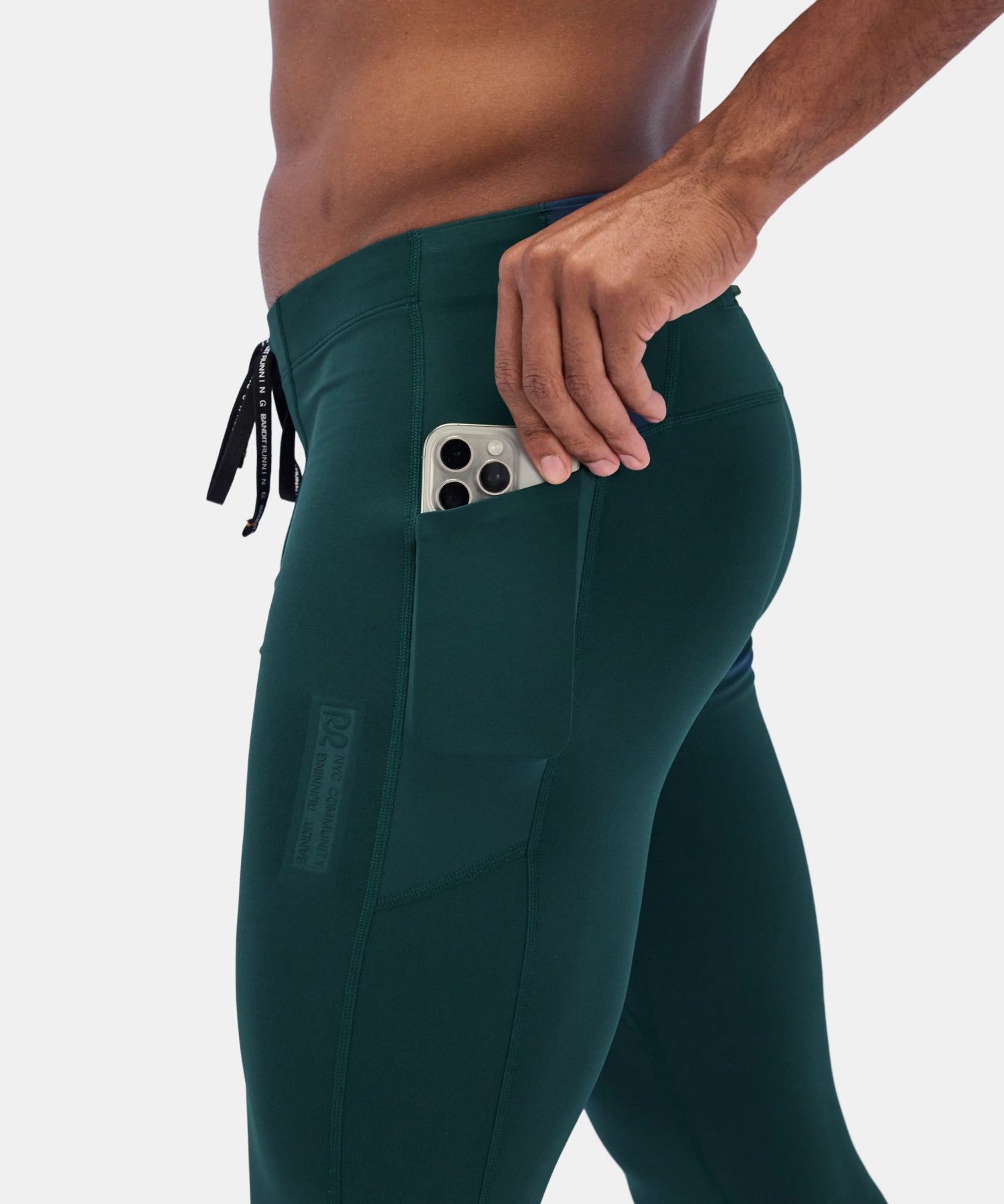 Men's Brushed Stamina™ Cold Weather Tights - Storm